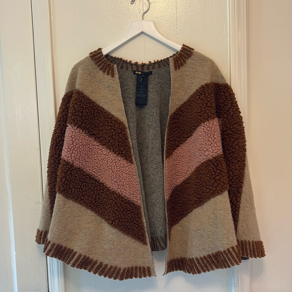 Maje Wool Cape